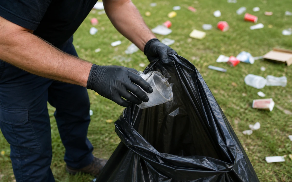 Party cleanup contractor